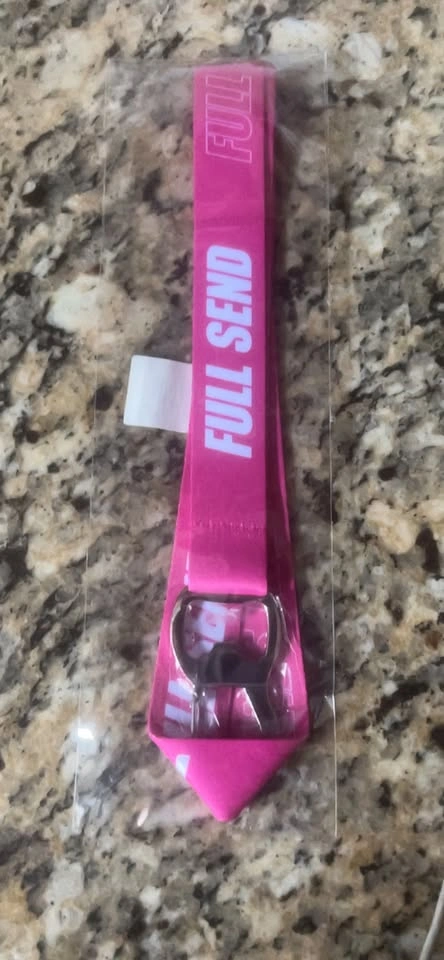 🏈 Full Send Classic Lanyard 19" with Bottle Opener Pink - photo 2