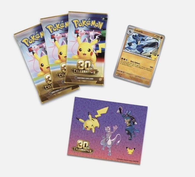 NEW 30th Celebration Tech Sticker Collection (3 Packs) Pokemon - photo 2