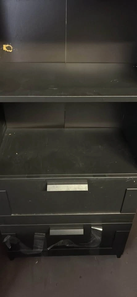 IKEA BRIMNES Bookcase with Drawers (Black) - photo 3