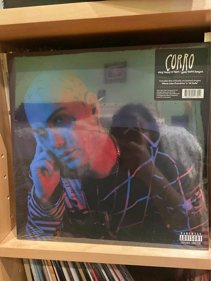 🏈Corro Stay Tuned To Have Your Heart Broken LP Vinyl