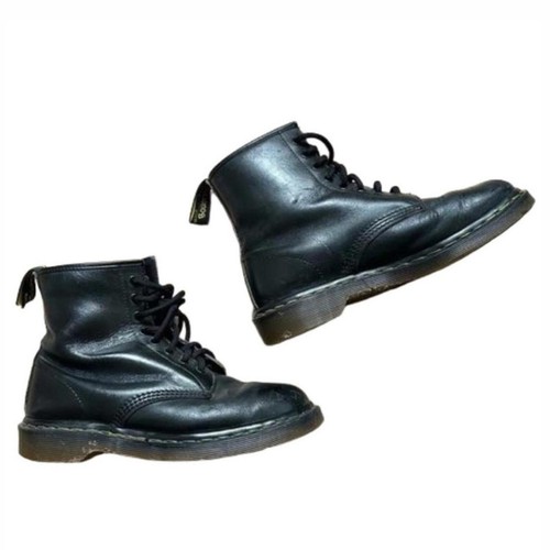 Vtg 90's 1460 Dr. Martens Boots Made in England Black UK 8
