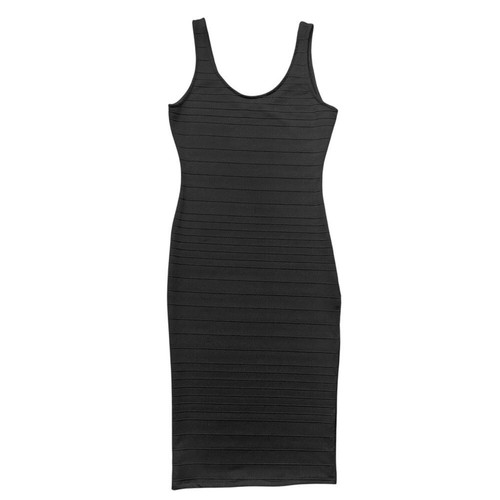 Vintage Y2K Seductions Black Bodycon Bandage Dress
