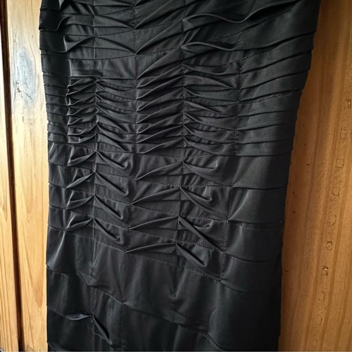 Paradise Black Strapless Bodycon Tube Dress - Size Large - photo 4