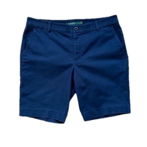 Lauren by Ralph Lauren Navy Blue Bermuda Shorts - Size 12P - photo 2