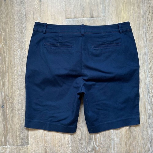 Lauren by Ralph Lauren Navy Blue Bermuda Shorts - Size 12P - photo 3