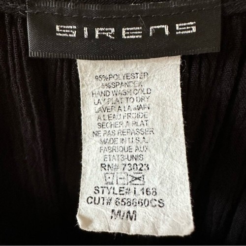 Sirens Black Cold Shoulder Tunic Mini Dress - Medium - photo 4
