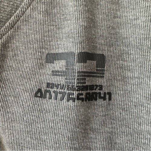 Vintage Y2K Urban Behavior Men's Gray Knit Cardigan Sweater - La - photo 3