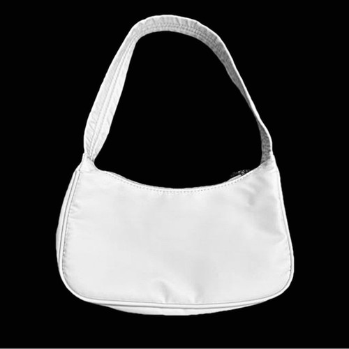Vintage 90's Y2K Bright White Mini Purse