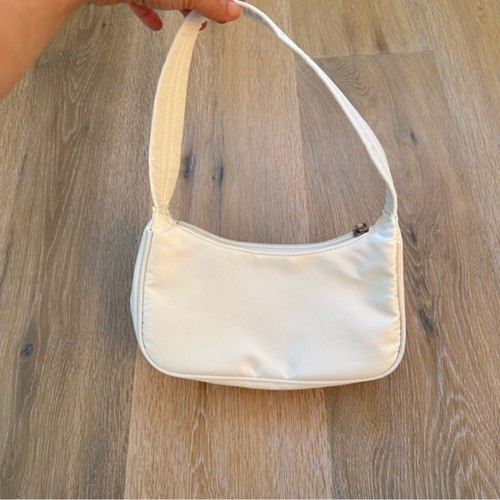 Vintage 90's Y2K Bright White Mini Purse - photo 3