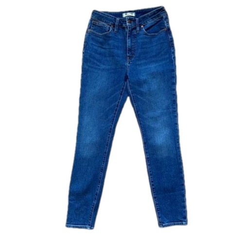 Madewell Curvy High Rise Skinny Jeans Wendover Wash Size 27