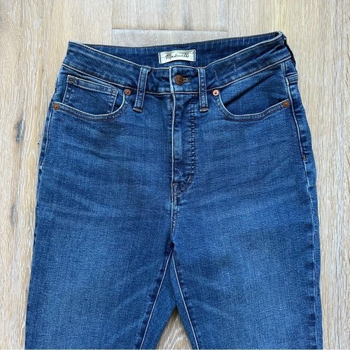 Madewell Curvy High Rise Skinny Jeans Wendover Wash Size 27 - photo 3