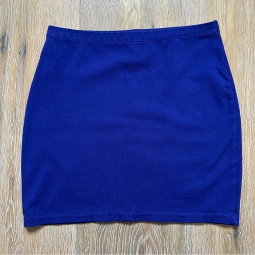 Divided H&M Women’s Blue Mini Skirt Retro - Size 4 - photo 5