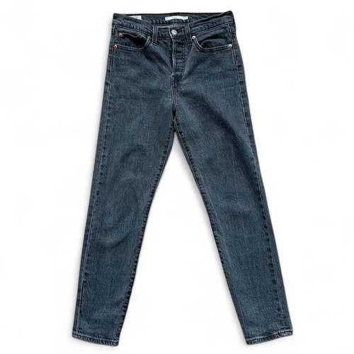 Levi's Wedgie Icon Fit Jeans - Bite My Dust Grey - Size 25