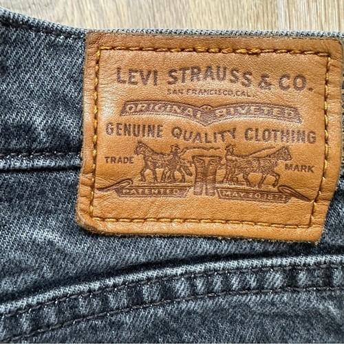 Levi's Wedgie Icon Fit Jeans - Bite My Dust Grey - Size 25 - photo 3