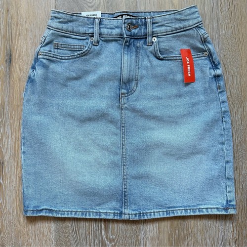 NWT Joe Fresh Denim Mini Skirt - Size 26 - photo 3