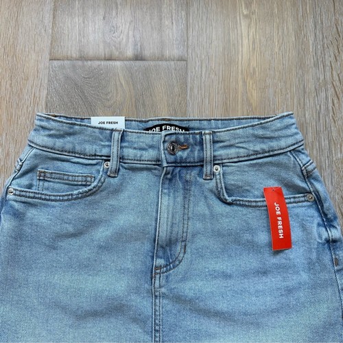 NWT Joe Fresh Denim Mini Skirt - Size 26 - photo 4
