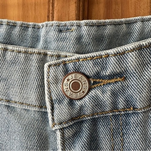 NWT Distressed Denim Jorts High Rise Bermuda Shorts - XL - photo 5