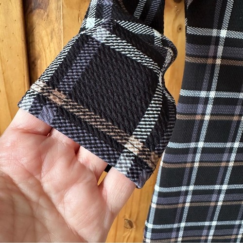 Vintage Y2K Off The Shoulder Plaid Bodycon Mini Dress XS - photo 4