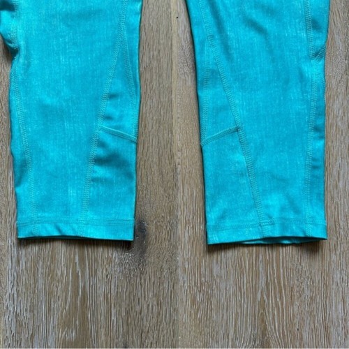 90 Degree By Reflex Aqua Blue Crop Yoga Leggings - XS - photo 4