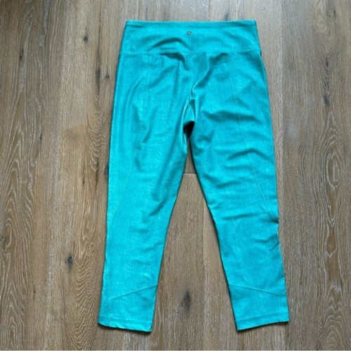 90 Degree By Reflex Aqua Blue Crop Yoga Leggings - XS - photo 5