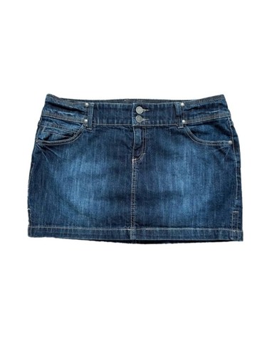 Coastal Cowgirl Denim Mini Skirt - Size 13 - photo 2