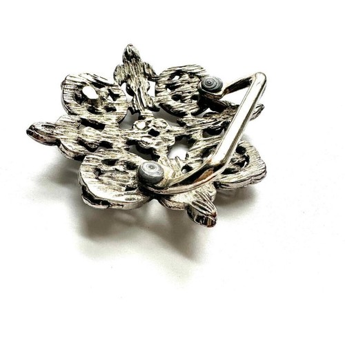 1pc 2.5 inches Vintage rhinestone belt buckle - photo 3