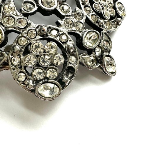 1pc 2.5 inches Vintage rhinestone belt buckle - photo 5