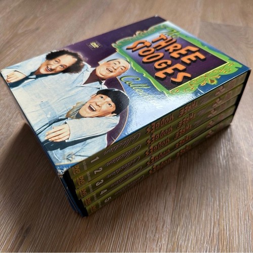 Three Stooges DVD Box Set Collection 5 Discs/Seasons - photo 2