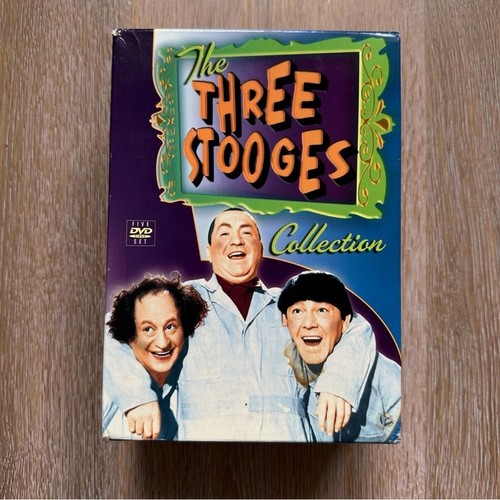 Three Stooges DVD Box Set Collection 5 Discs/Seasons - photo 3