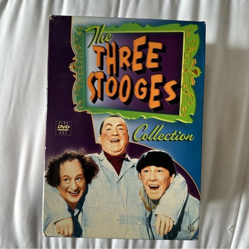 Three Stooges DVD Box Set Collection 5 Discs/Seasons - photo 4