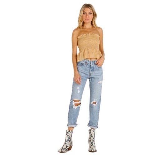 Levi's Wedgie Straight Jeans Authentically Yours - Size 25 - photo 2
