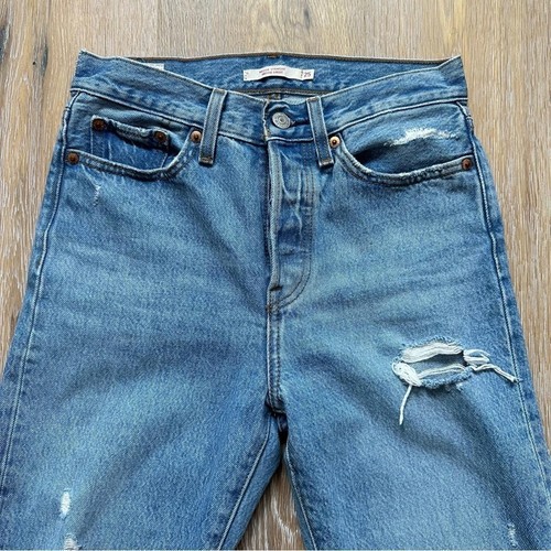 Levi's Wedgie Straight Jeans Authentically Yours - Size 25 - photo 3