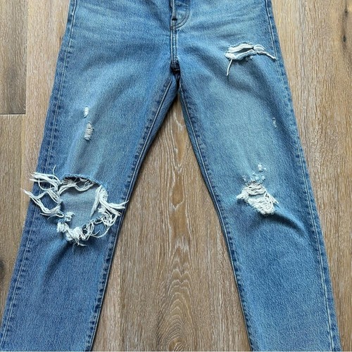 Levi's Wedgie Straight Jeans Authentically Yours - Size 25 - photo 4