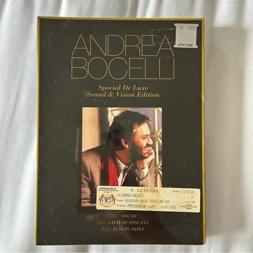 NWT Andrea Bocelli Special De Luxe Sound & Vision Edition DVD - photo 5