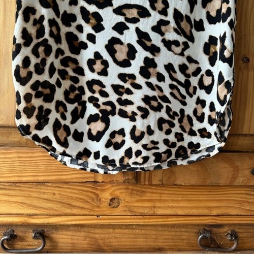 H&M Leopard Print Short Sleeve Blouse - photo 5