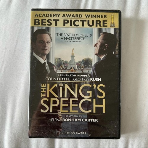 NWT The King's Speech 2010 DVD Sealed Unused - photo 5