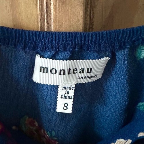 Monteau Los Angeles Dark Florals Spaghetti Strap Camisole - S - photo 4