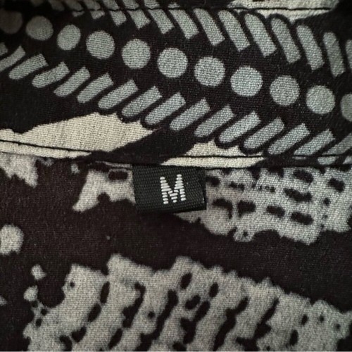 Vintage 90's Y2K Animal Print Button Up Shirt - M - photo 4