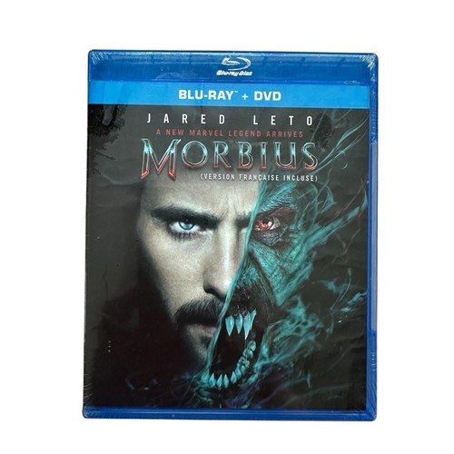 NWT Morbius Blu-ray + DVD Sealed Unopened Unused