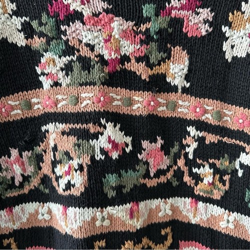 Vintage 80's Daniel Hechter Cottagecore Sweater - L - photo 3