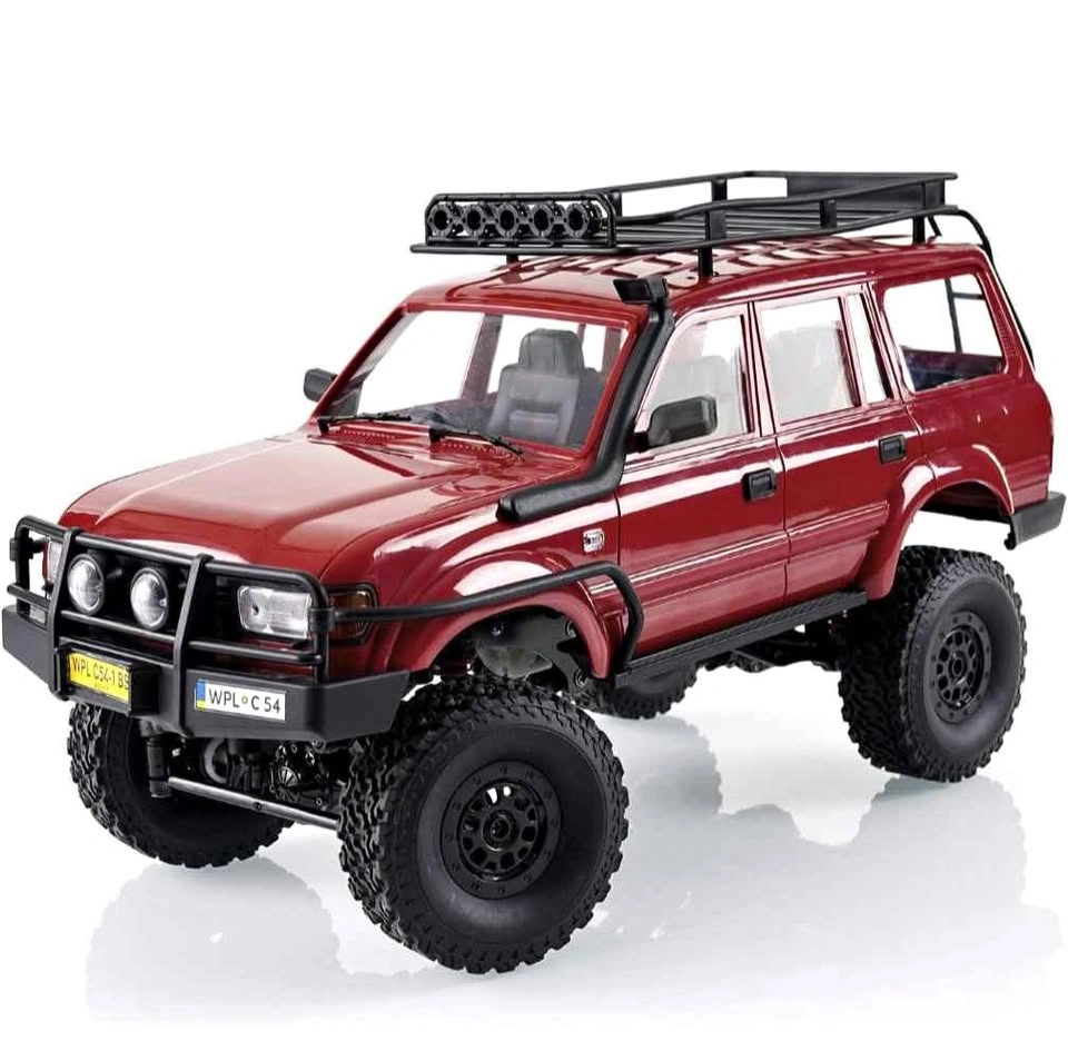 WPL C54 1/16 RC Crawler, 4WD Off-Road Truck, Remote + Battery