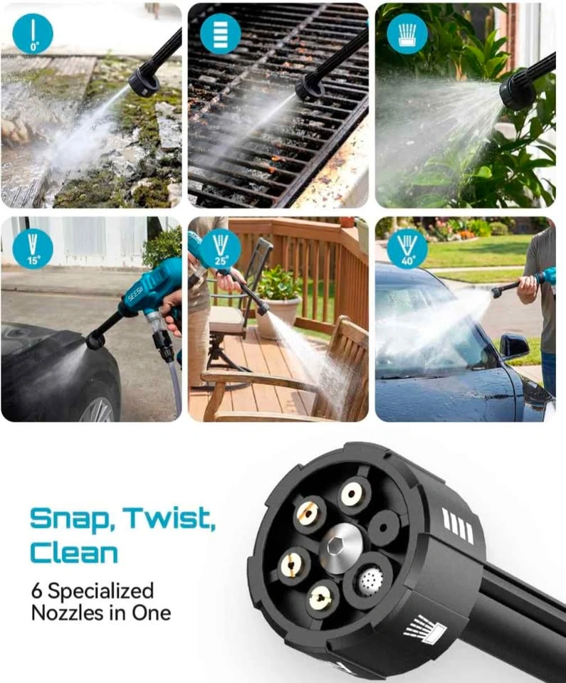 Seesii Cordless High Pressure Washer - photo 4