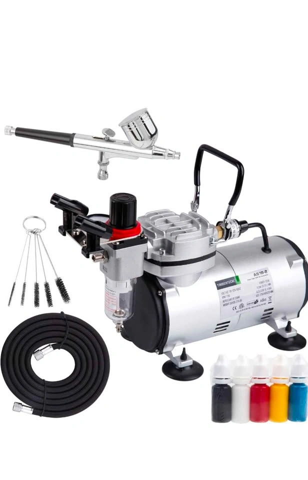 Timbertech AS18-2K Airbrush Compressor Kit - photo 2