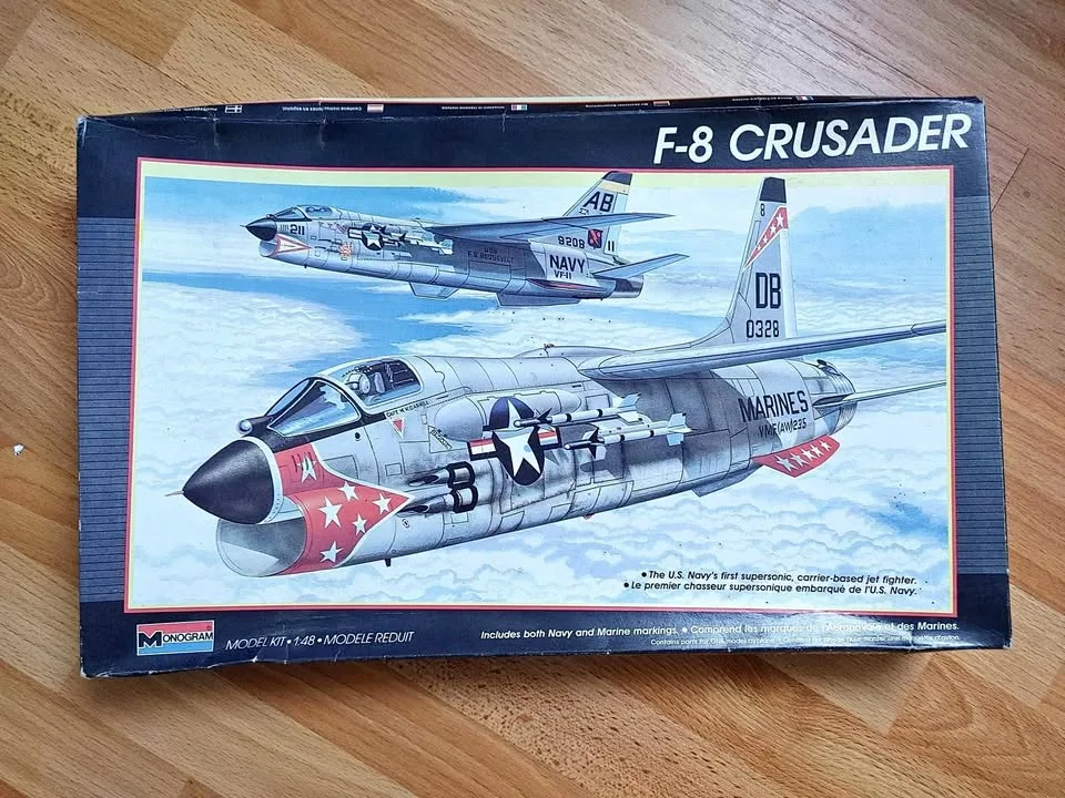 1/48 Monogram F-8 Crusader thumbnail