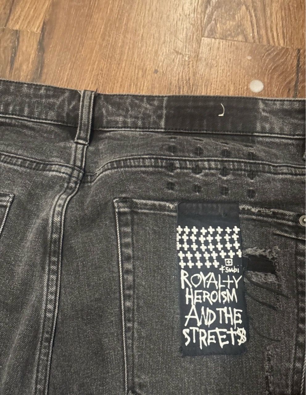 Ksubi Knee Rip Distressed Skinny Jeans | Size 34 - photo 4