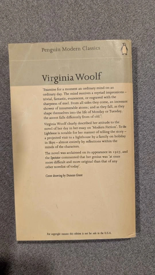 To the Lighthouse by Virginia Woolf Vintage Penguin Modern Class - photo 2