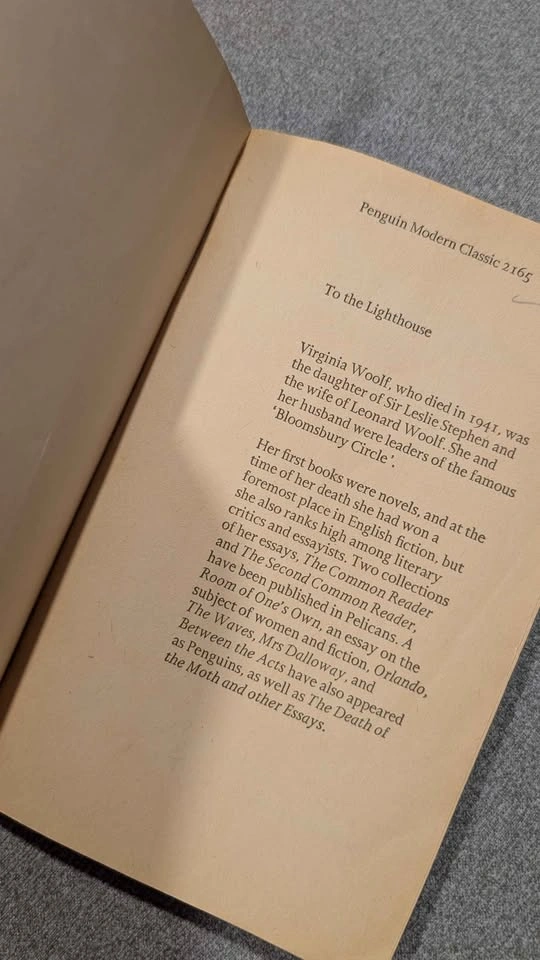 To the Lighthouse by Virginia Woolf Vintage Penguin Modern Class - photo 3