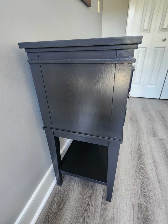 Solid wood entrance table - photo 4