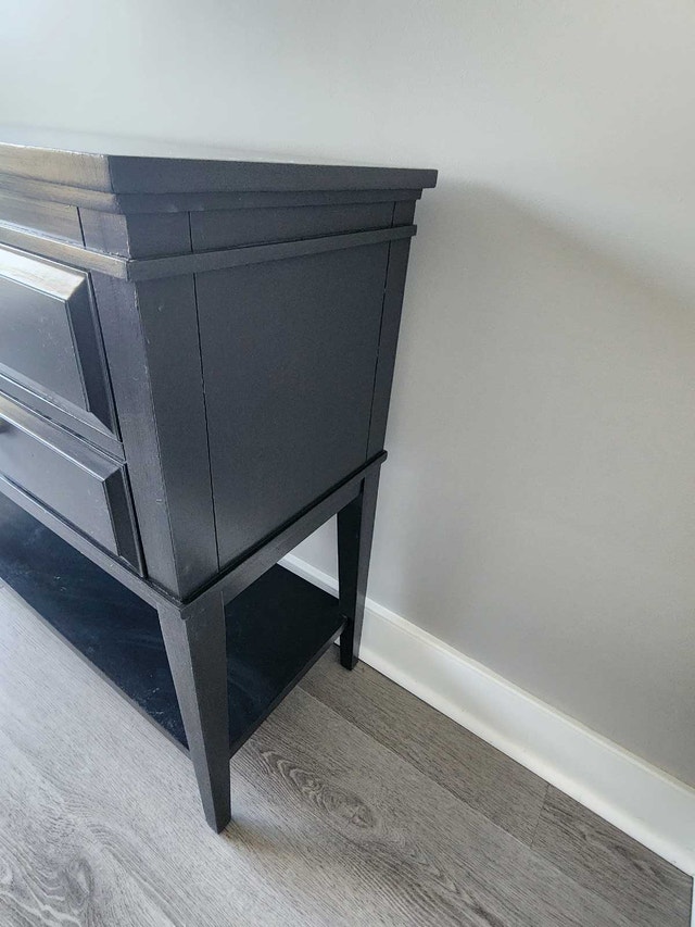 Solid wood entrance table - photo 5