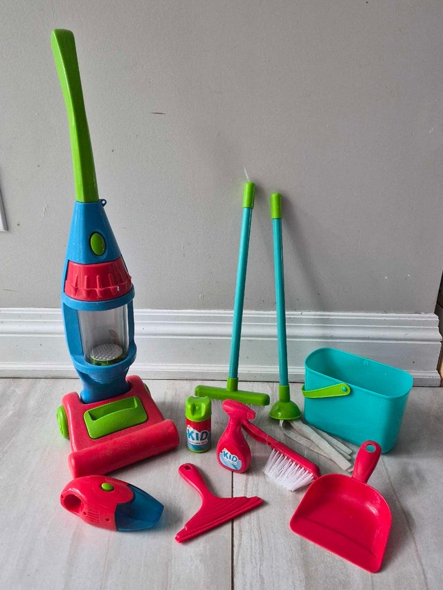 Kids Toy vacuums and cleaning set